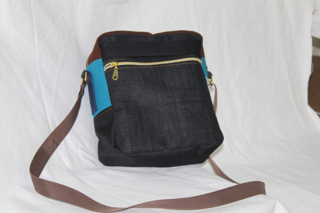 (image for) Man Bag - Brown and Teal
