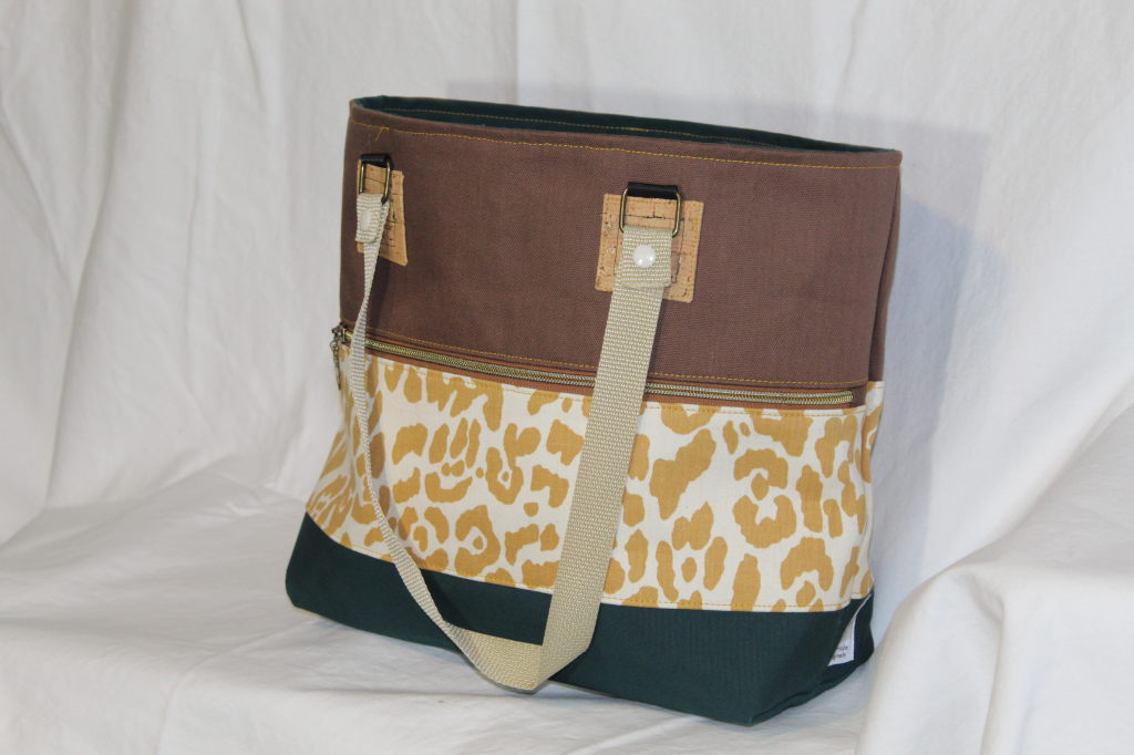 (image for) Market Bag - Leopard Brown
