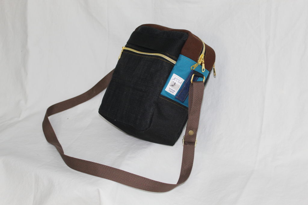 (image for) Man Bag - Brown and Teal